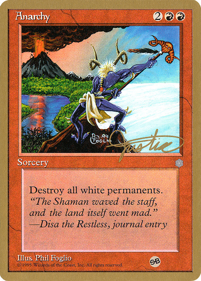 Anarchy (Mark Justice) (SB) [Pro Tour Collector Set] | Good Games Morley