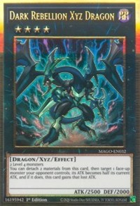 Dark Rebellion Xyz Dragon [MAGO-EN032] Gold Rare | Good Games Morley