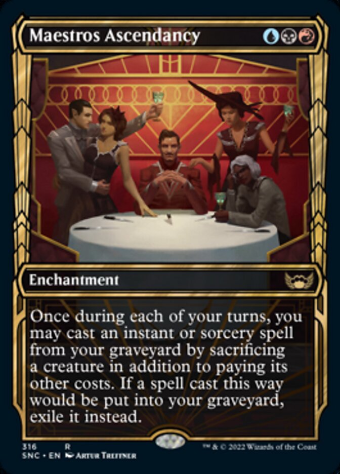 Maestros Ascendancy (Showcase Golden Age) [Streets of New Capenna] | Good Games Morley