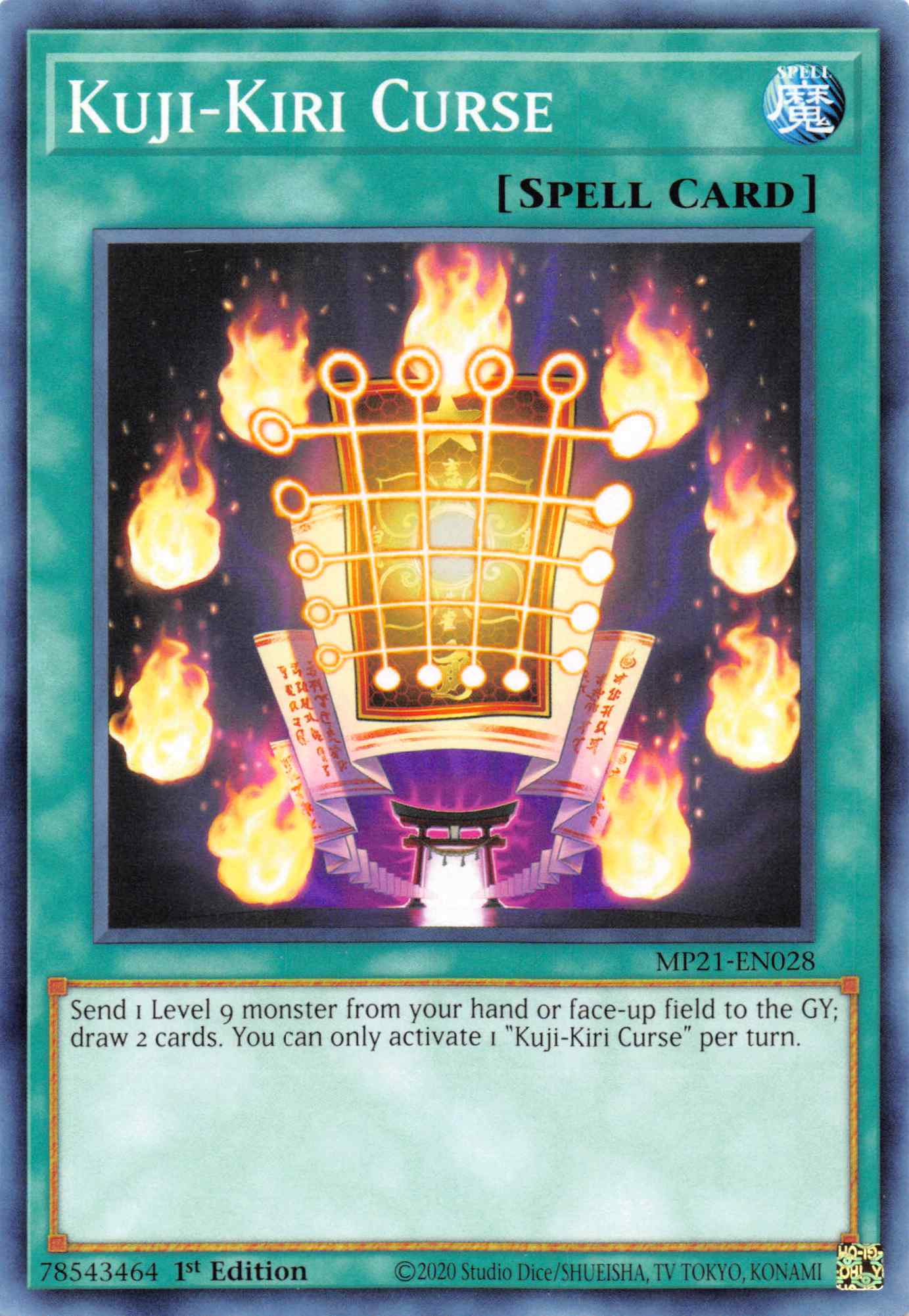 Kuji-Kiri Curse [MP21-EN028] Common | Good Games Morley