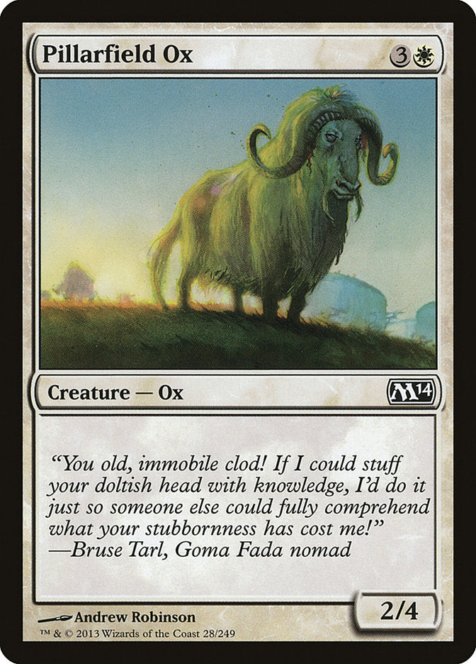 Pillarfield Ox [Magic 2014] | Good Games Morley