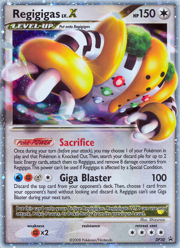Regigigas LV.X (DP30) [Diamond & Pearl: Black Star Promos] | Good Games Morley
