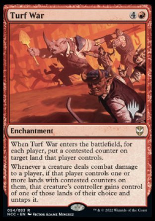 Turf War (Promo Pack) [Streets of New Capenna Commander Promos] | Good Games Morley