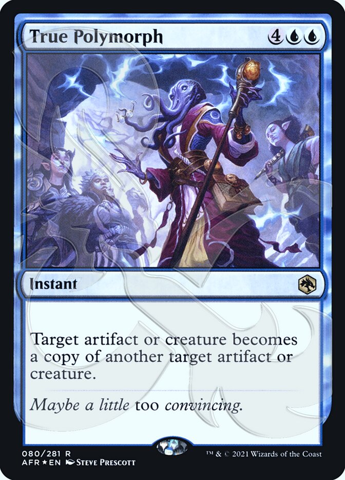 True Polymorph (Ampersand Promo) [Dungeons & Dragons: Adventures in the Forgotten Realms Promos] | Good Games Morley