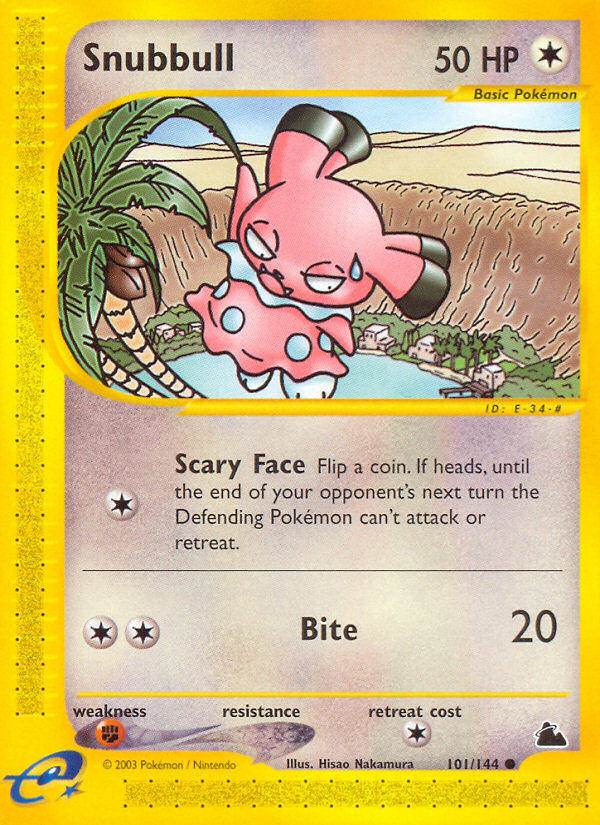 Snubbull (101/144) [Skyridge] | Good Games Morley