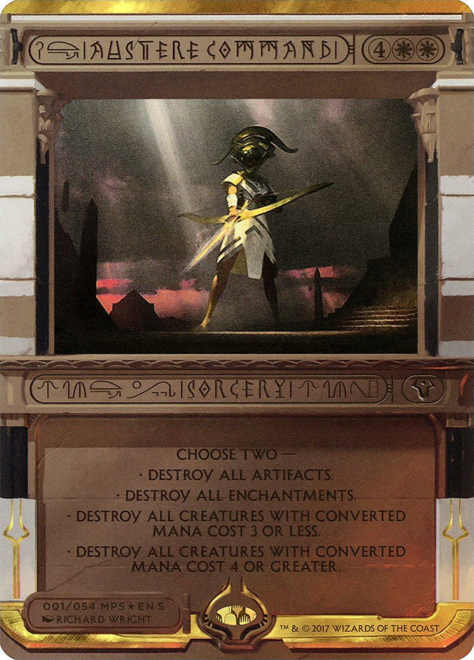 Austere Command (Invocation) [Amonkhet Invocations] | Good Games Morley