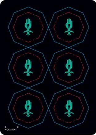 Punch Card Token (5/6) [Streets of New Capenna Commander Tokens] | Good Games Morley