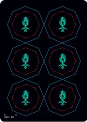 Punch Card Token (5/6) [Streets of New Capenna Commander Tokens] | Good Games Morley