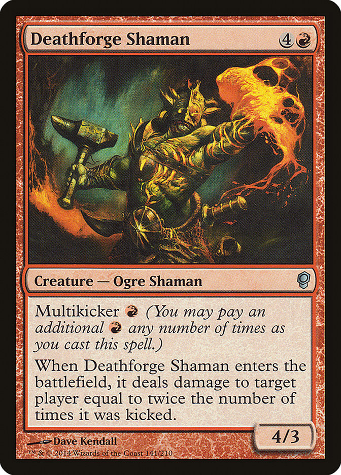 Deathforge Shaman [Conspiracy] | Good Games Morley
