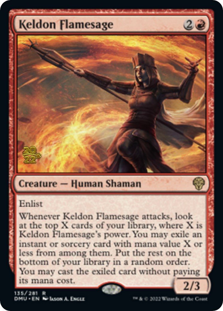 Keldon Flamesage [Dominaria United Prerelease Promos] | Good Games Morley