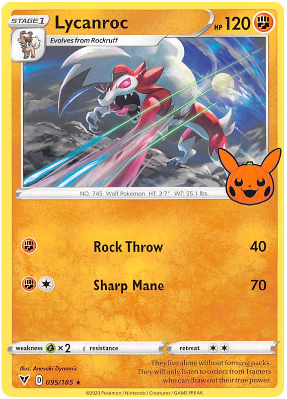 Lycanroc (095/185) [Trick or Trade 2023] | Good Games Morley