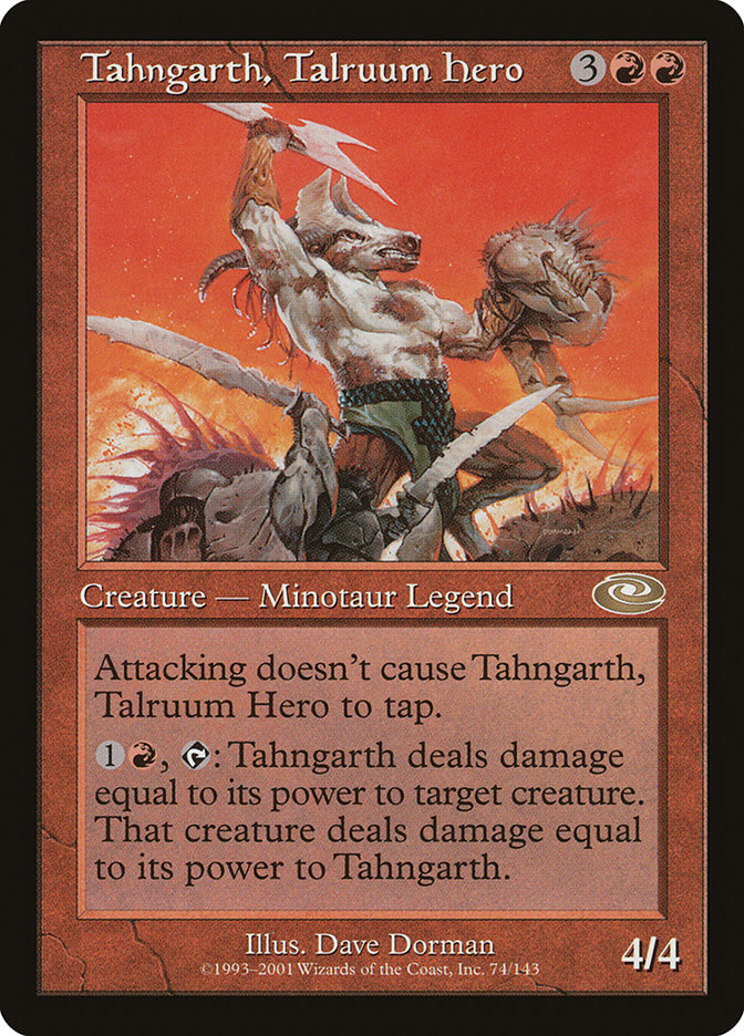 Tahngarth, Talruum Hero (Dave Dorman) [Planeshift] | Good Games Morley