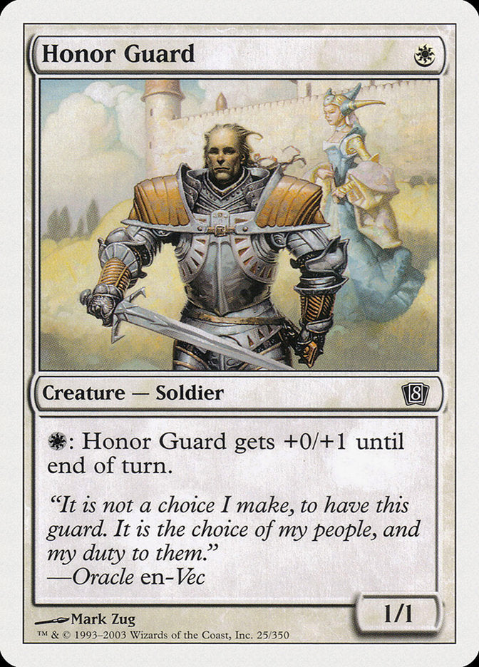 Honor Guard [Eighth Edition] | Good Games Morley