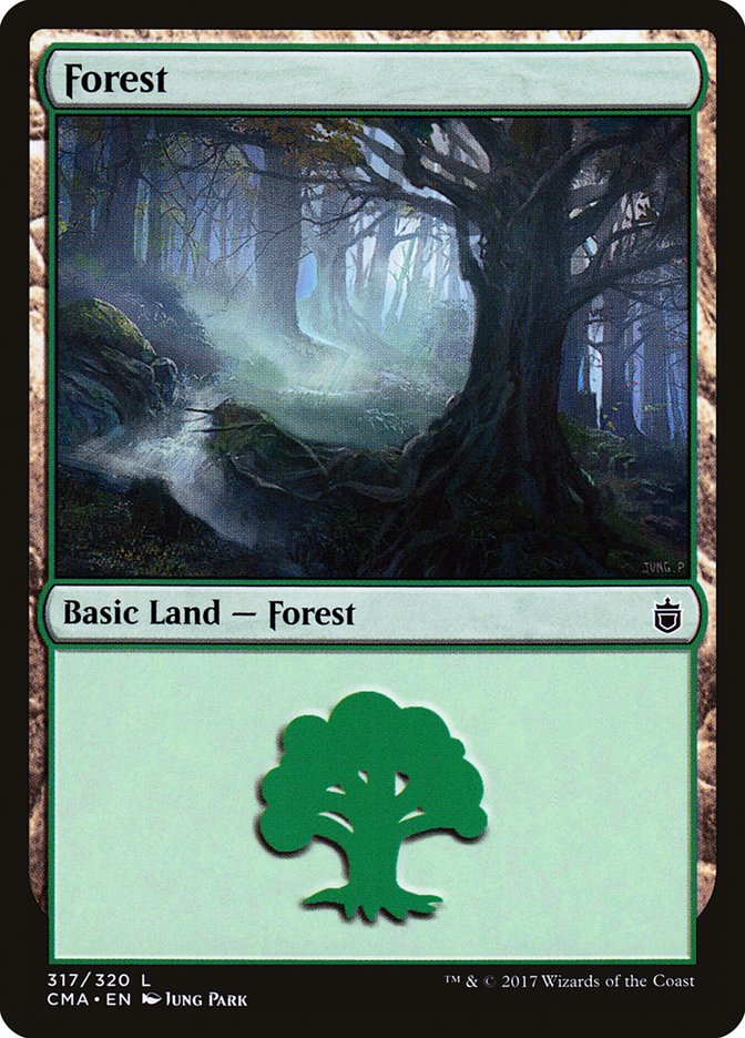 Forest (317) [Commander Anthology] | Good Games Morley