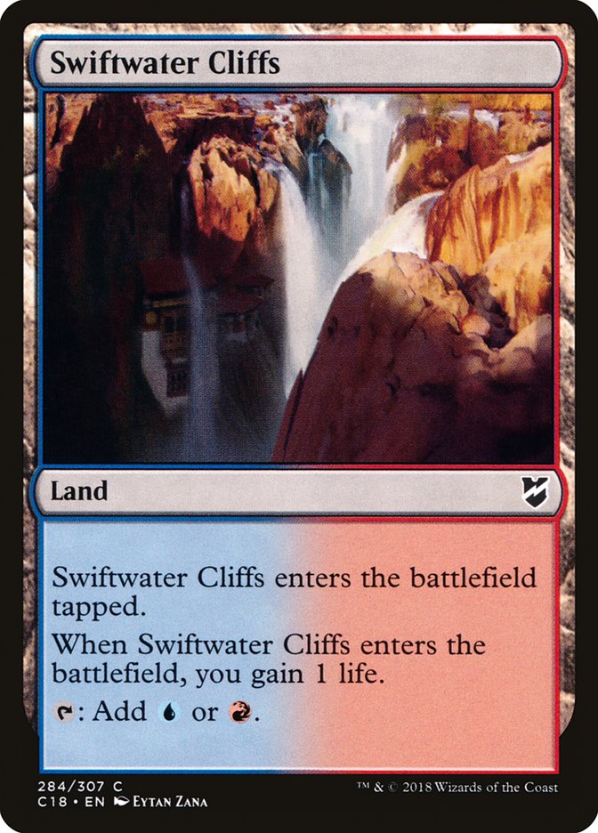 Swiftwater Cliffs [Commander 2018] | Good Games Morley
