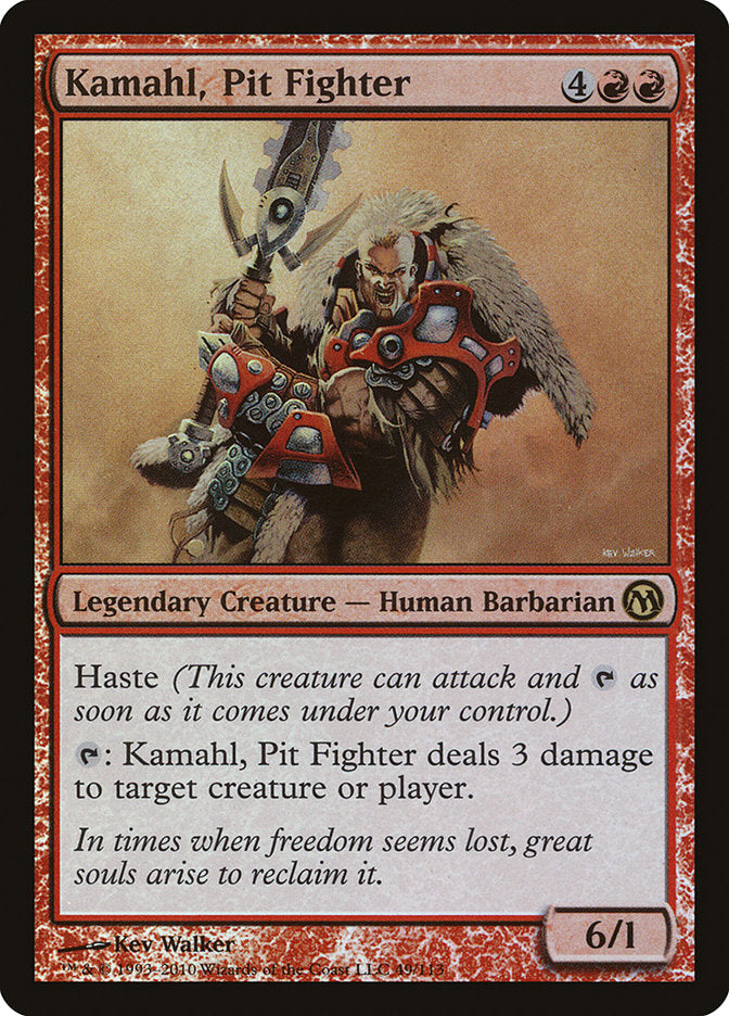Kamahl, Pit Fighter [Duels of the Planeswalkers] | Good Games Morley