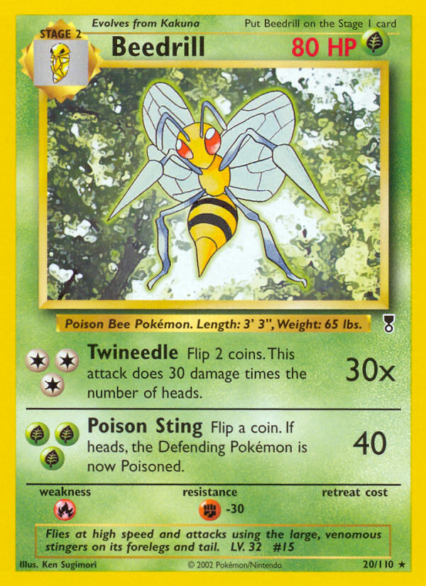 Beedrill (20/110) [Legendary Collection] | Good Games Morley