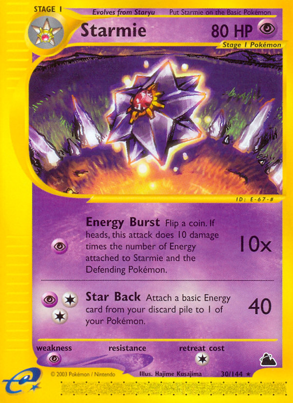 Starmie (30/144) [Skyridge] | Good Games Morley