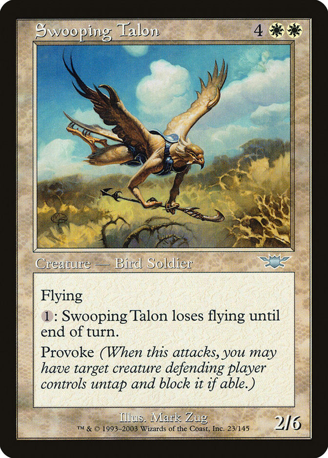 Swooping Talon [Legions] | Good Games Morley