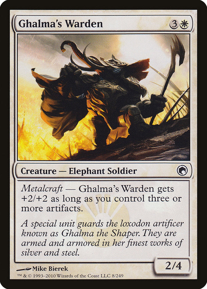 Ghalma's Warden [Scars of Mirrodin] | Good Games Morley