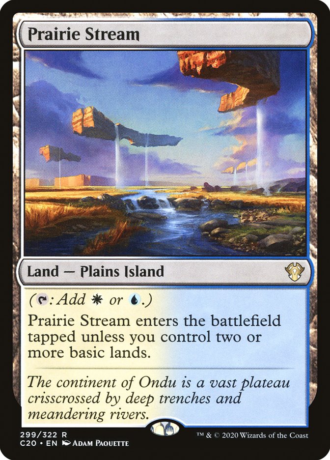 Prairie Stream [Commander 2020] | Good Games Morley