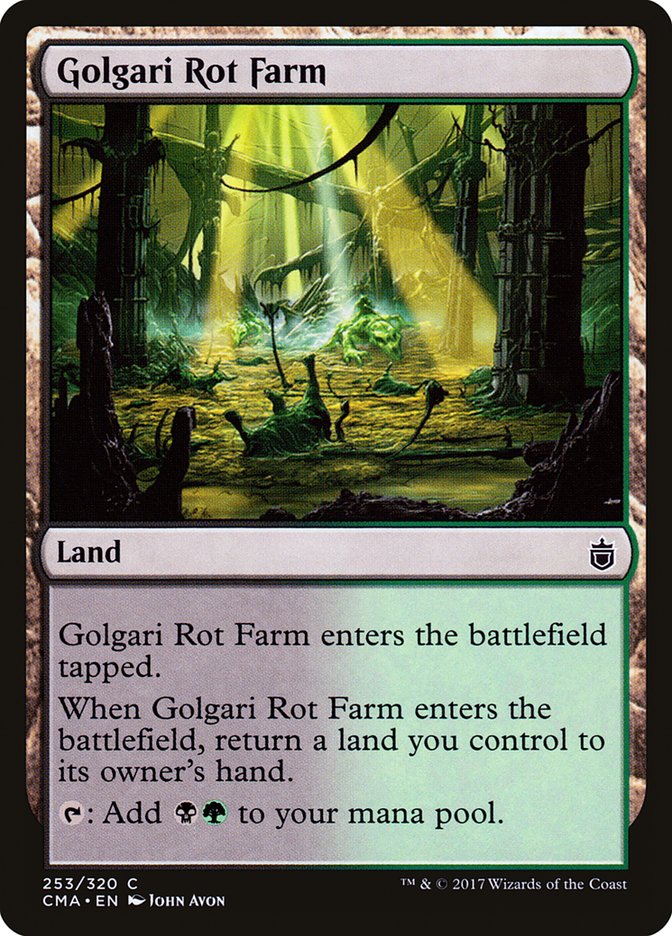 Golgari Rot Farm [Commander Anthology] | Good Games Morley