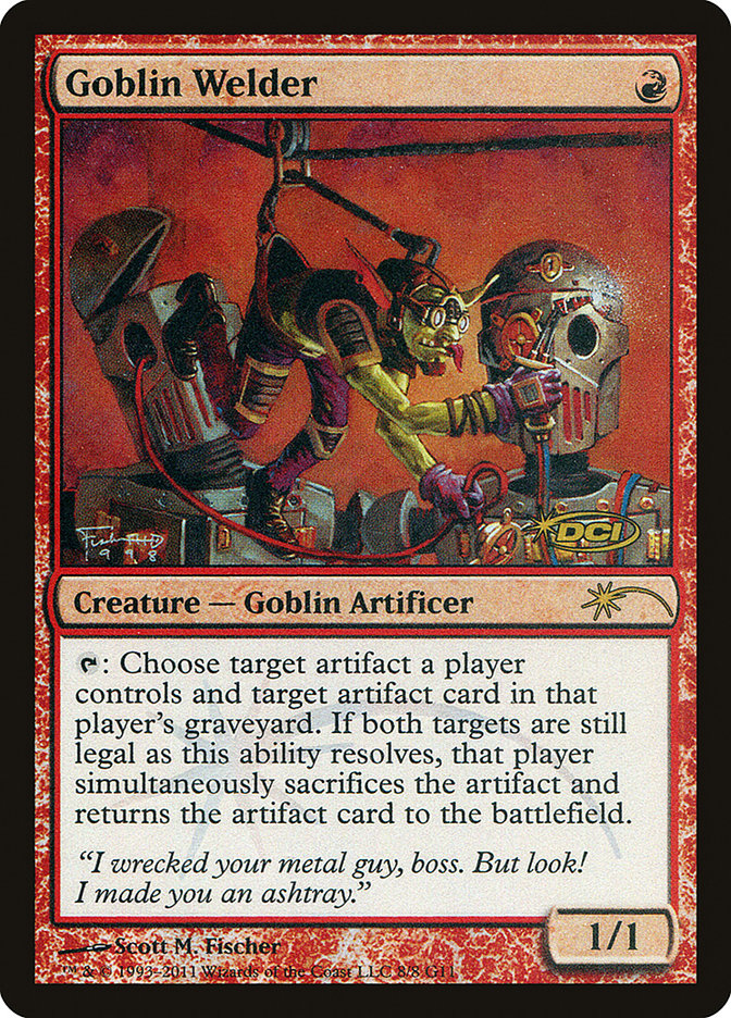 Goblin Welder [Judge Gift Cards 2011] | Good Games Morley