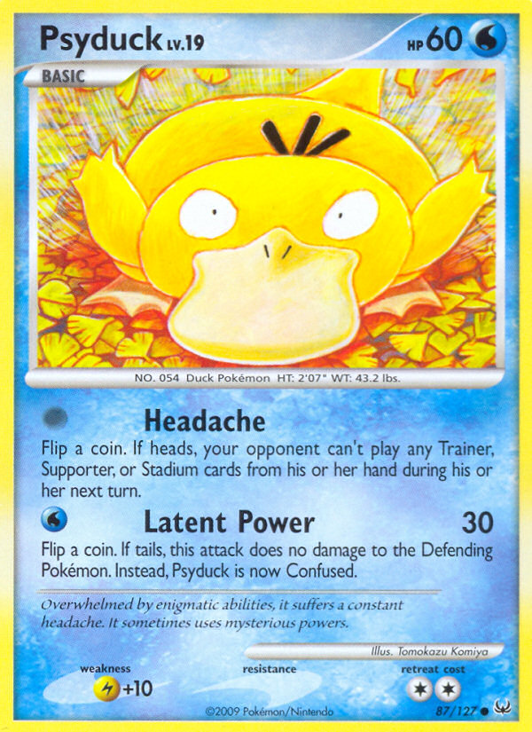 Psyduck (87/127) [Platinum: Base Set] | Good Games Morley