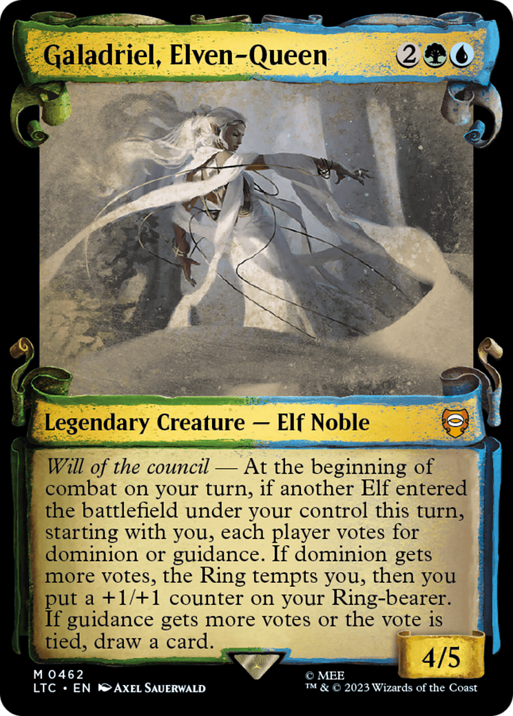 Galadriel, Elven-Queen [The Lord of the Rings: Tales of Middle-Earth Commander Showcase Scrolls] | Good Games Morley