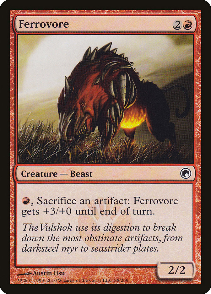 Ferrovore [Scars of Mirrodin] | Good Games Morley
