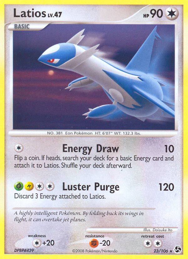 Latios (23/106) [Diamond & Pearl: Great Encounters] | Good Games Morley