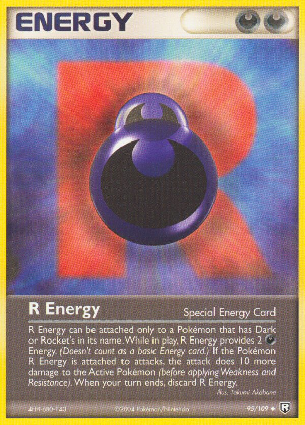 R Energy (95/109) [EX: Team Rocket Returns] | Good Games Morley