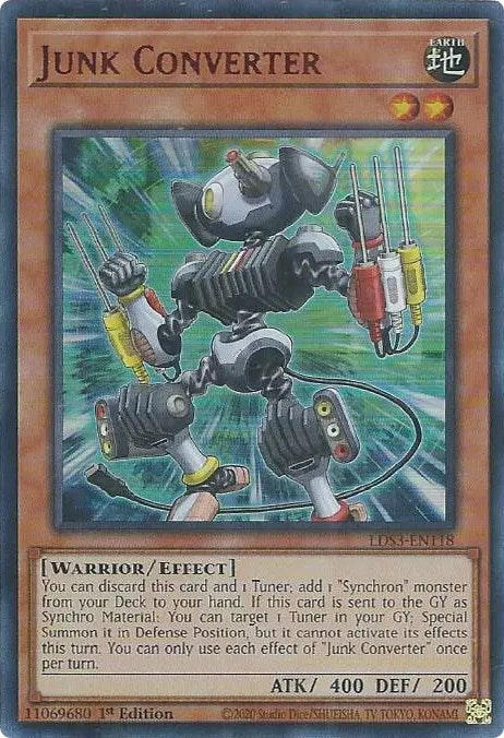 Junk Converter (Red) [LDS3-EN118] Ultra Rare | Good Games Morley