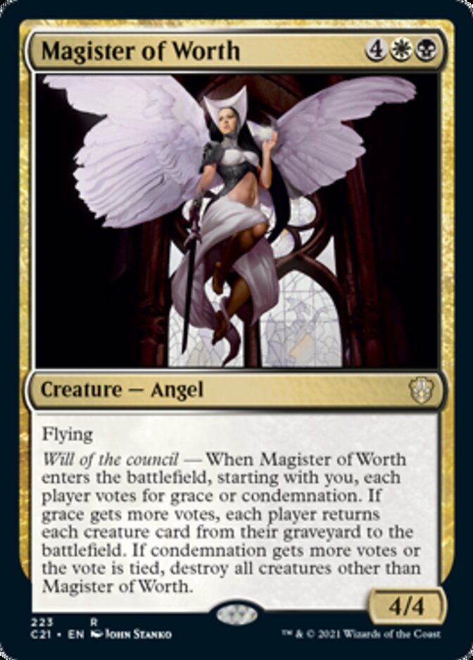 Magister of Worth [Commander 2021] | Good Games Morley