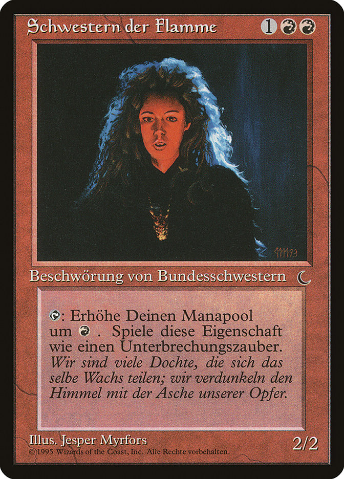 Sisters of the Flame (German) - "Schwestern der Flamme" [Renaissance] | Good Games Morley