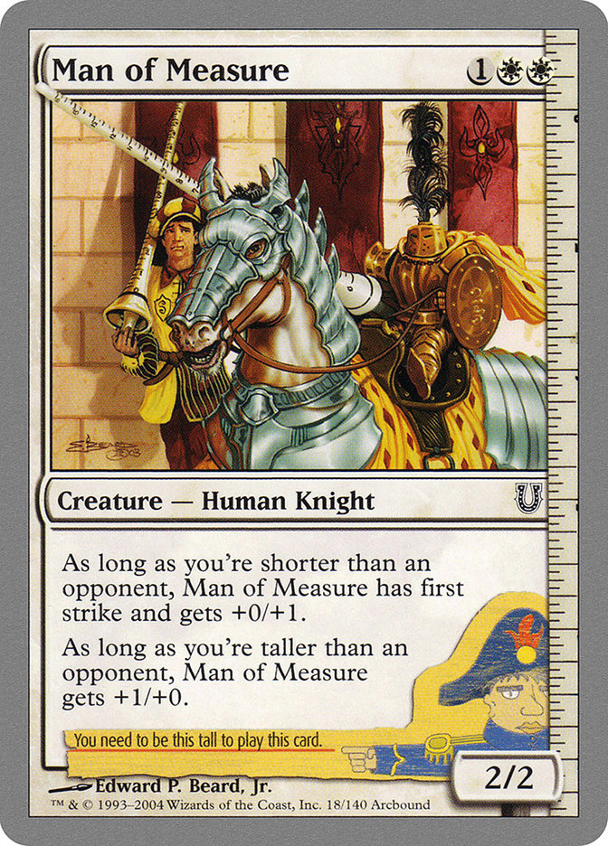 Man of Measure [Unhinged] | Good Games Morley