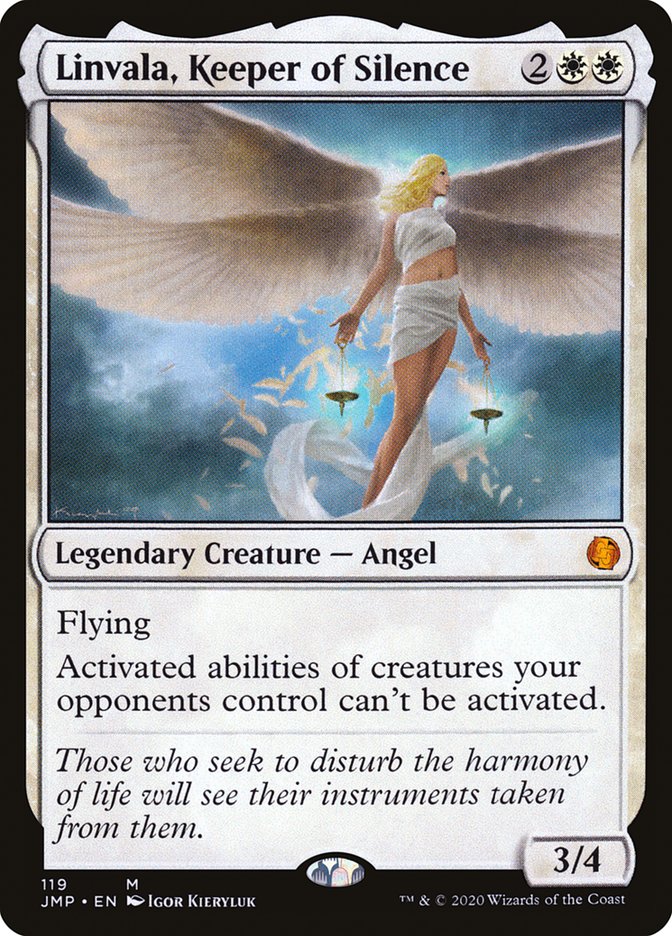 Linvala, Keeper of Silence [Jumpstart] | Good Games Morley