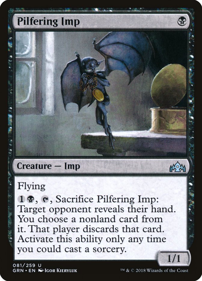 Pilfering Imp [Guilds of Ravnica] | Good Games Morley