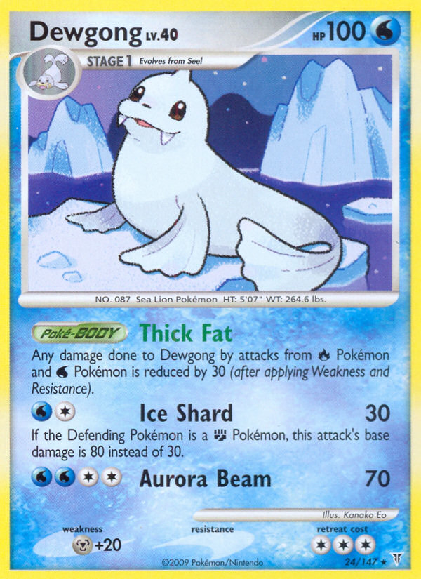 Dewgong (24/147) [Platinum: Supreme Victors] | Good Games Morley