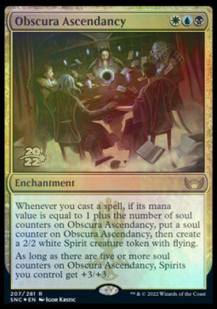 Obscura Ascendancy [Streets of New Capenna Prerelease Promos] | Good Games Morley