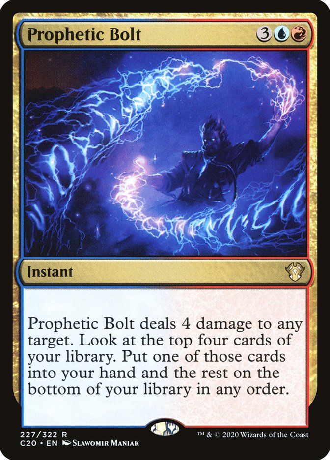 Prophetic Bolt [Commander 2020] | Good Games Morley