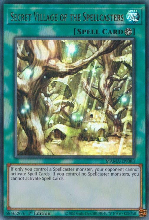Secret Village of the Spellcasters [MAMA-EN083] Ultra Rare | Good Games Morley