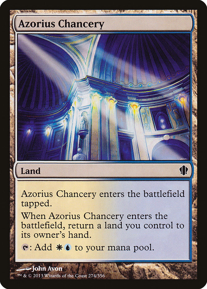 Azorius Chancery [Commander 2013] | Good Games Morley