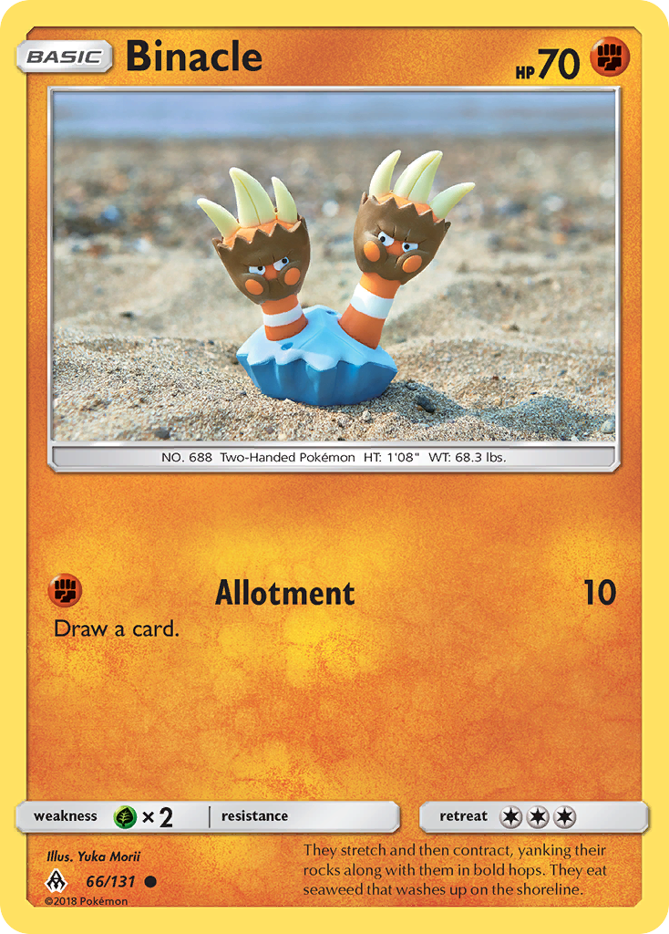 Binacle (66/131) [Sun & Moon: Forbidden Light] | Good Games Morley
