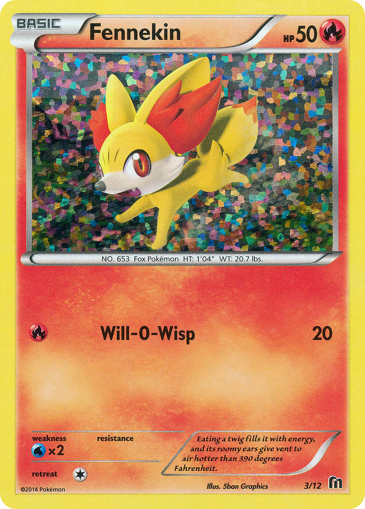 Fennekin (3/12) [McDonald's Promos: 2014 Collection] | Good Games Morley