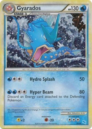Gyarados (30/30) [HeartGold & SoulSilver: Trainer Kit - Gyarados] | Good Games Morley