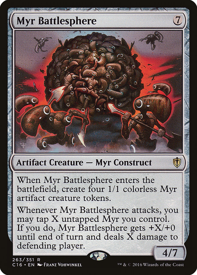 Myr Battlesphere [Commander 2016] | Good Games Morley