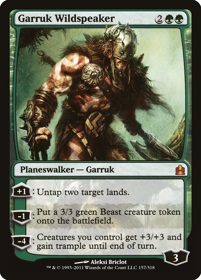 Garruk Wildspeaker [Commander 2011] | Good Games Morley