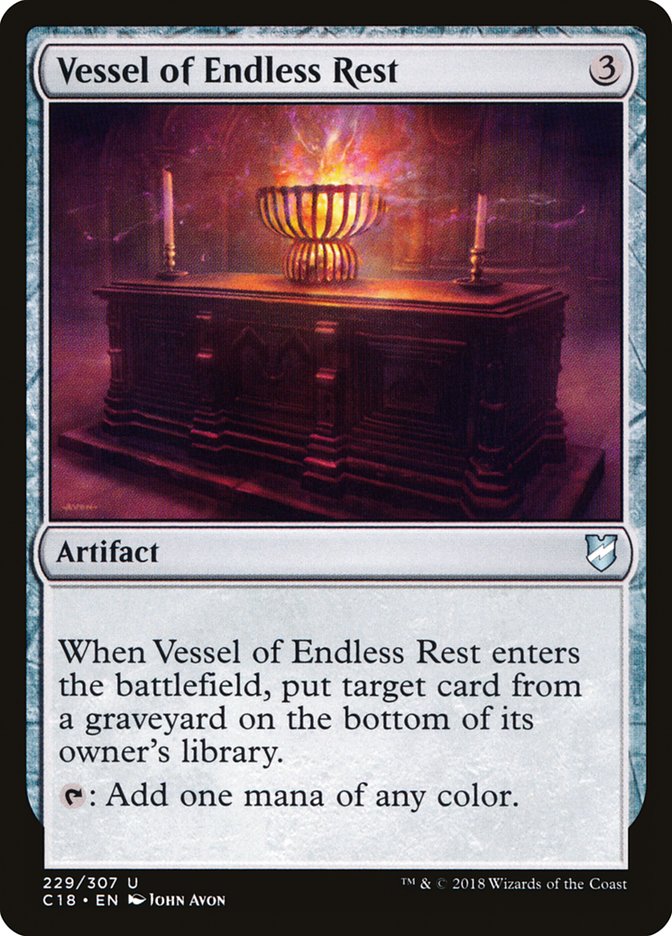 Vessel of Endless Rest [Commander 2018] | Good Games Morley