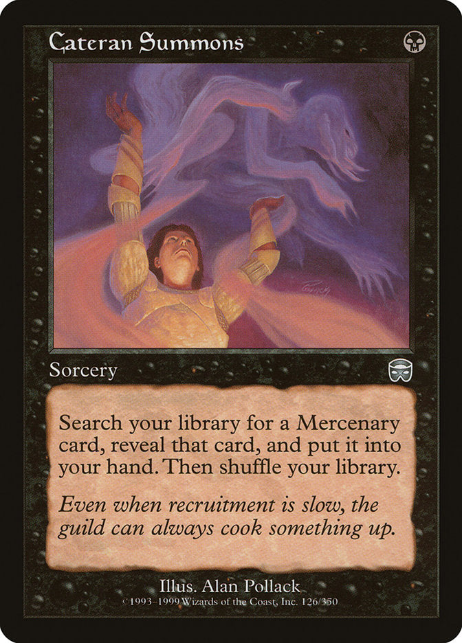 Cateran Summons [Mercadian Masques] | Good Games Morley